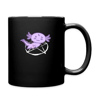 Axolotl Goth Pentagram Axolotl Goth Cadeau - Mug uni - noir - Droite