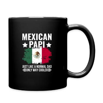 Papa mexicain Papa Cadeau de papa mexicain - Mug uni - noir - Droite
