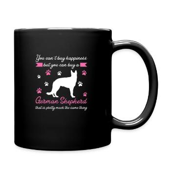 German Shepherd German Shepherd - Full Colour Mug - black - Right