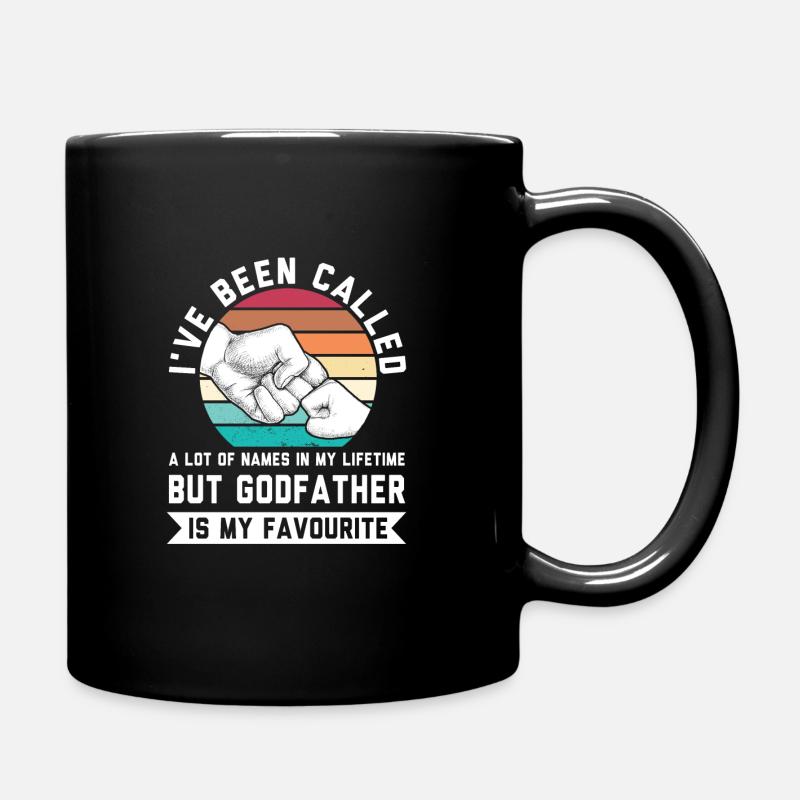 Cadeau parrain parrain - Mug uni - noir