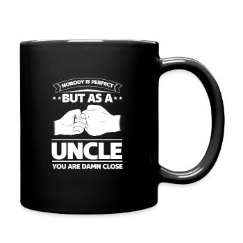 Cadeau de famille d'oncle de mari - Mug uni - noir - Droite