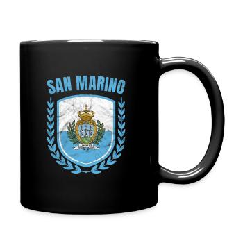 San Marino - Tasse einfarbig - Schwarz - Rechts