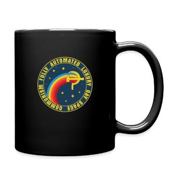 Kommunismus Gay Space UdSSR Russland Geschenk - Tasse einfarbig - Schwarz - Rechts