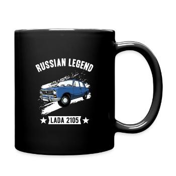 Légende russe Shiguli Lada 2105 Russie URSS - Mug uni - noir - Droite