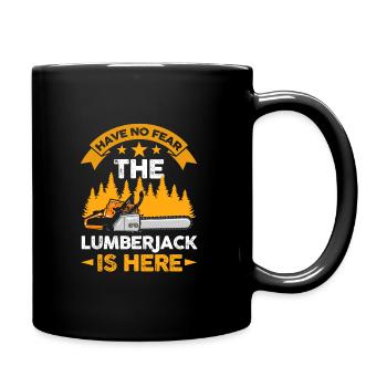 Lumberjack Lumberjack Job Gift - Full Colour Mug - black - Right