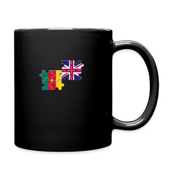 Cameroun Drapeau du Royaume-Uni Cameroun britannique - Mug uni - noir - Droite
