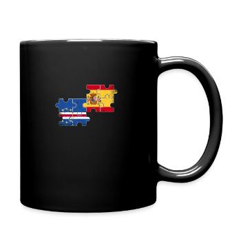 Cape Verde Spain Vintage Flag Cape Verde - Full Colour Mug - black - Right