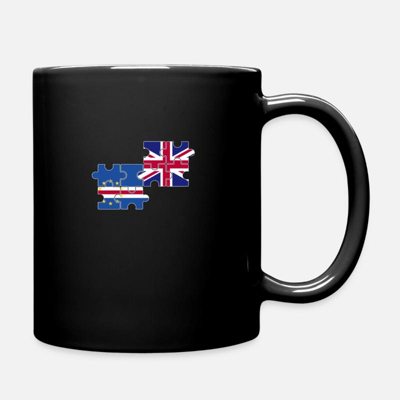 Kap Verde UK Flagge Britisch Kap Verdisch - Tasse einfarbig - Schwarz