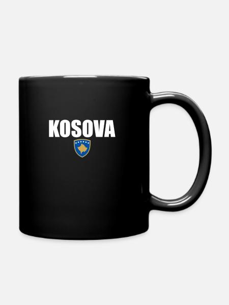 Kosova Kosovo Drapeau kosovar Kosovare - Mug uni - noir
