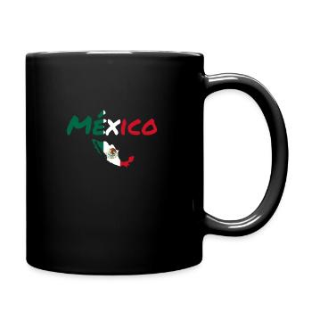 Mexique Carte Mexique Drapeau mexicain Mexicains - Mug uni - noir - Droite