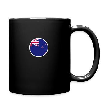 Nouvelle-Zélande Drapeau Nouvelle-Zélande Nouvelle-Zélande - Mug uni - noir - Droite