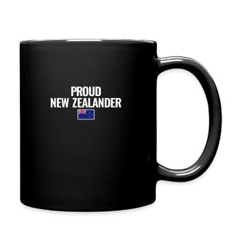 Fier drapeau néo-zélandais - Mug uni - noir - Droite