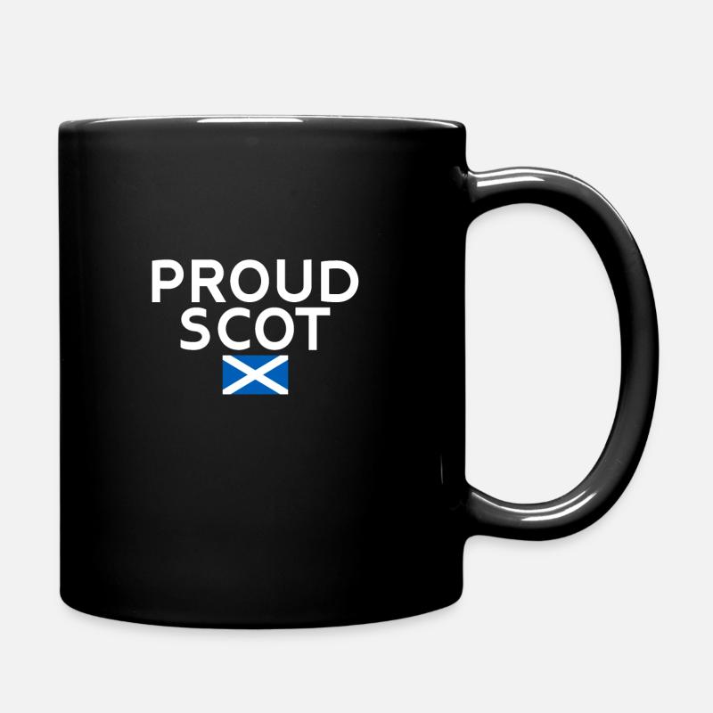 Proud Scot Schottland Schottische Flagge Schotte - Tasse einfarbig - Schwarz