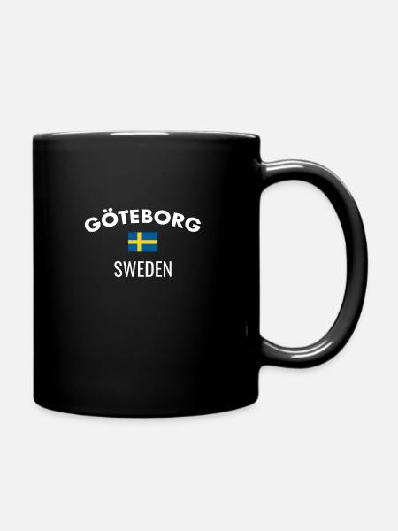 Göteborg, Suède, Suède, Suède, Suède - Mug uni - noir