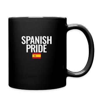 Fierté espagnole Espagne Drapeau espagnol Espagnols - Mug uni - noir - Droite