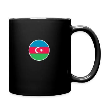 Azerbaïdjan Drapeau de l’Azerbaïdjan - Mug uni - noir - Droite