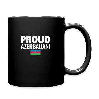 Fier drapeau azerbaïdjanais de l’Azerbaïdjan - Mug uni - noir - Droite