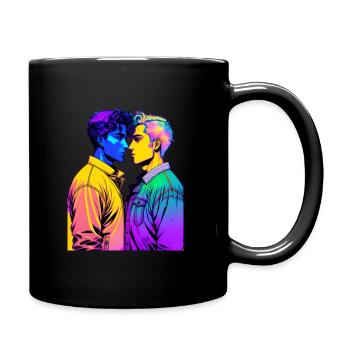 Love in all its forms - Full Colour Mug - black - Right