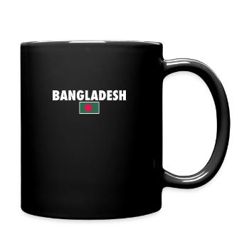 Bangladesch Bangladeschische Flagge Bangladescher - Tasse einfarbig - Schwarz - Rechts