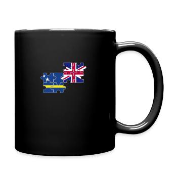 Curaçao Drapeau du Royaume-Uni - Mug uni - noir - Droite