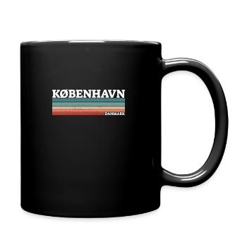 København Denmark Denmark Danish Proud Dane - Full Colour Mug - black - Right