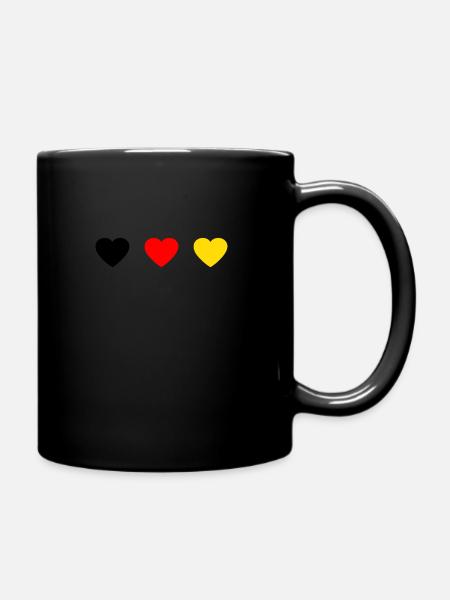 Allemagne Drapeau allemand Allemand - Mug uni - noir