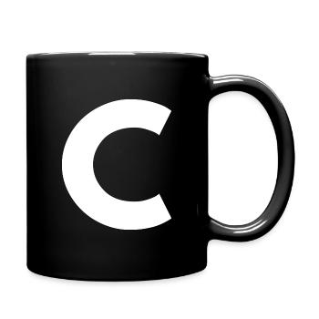 C - Tasse einfarbig - Schwarz - Rechts
