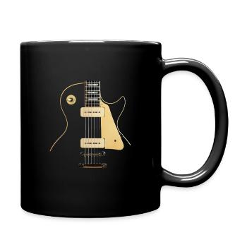 Guitar, Music, Concert, Festival, Open Air, Music - Full Colour Mug - black - Right