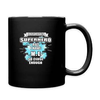 Encéphalomyélite myalgique Superhero ME Awareness - Mug uni - noir - Droite