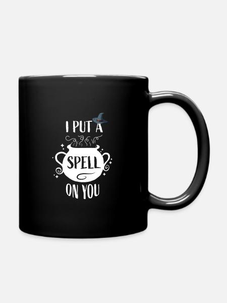 Je t'ai jeté un sort - Mug uni - noir