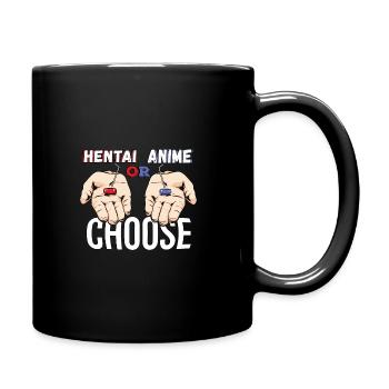 Anime ou Hentai Waifu Otaku Manga Cosplay - Mug uni - noir - Droite