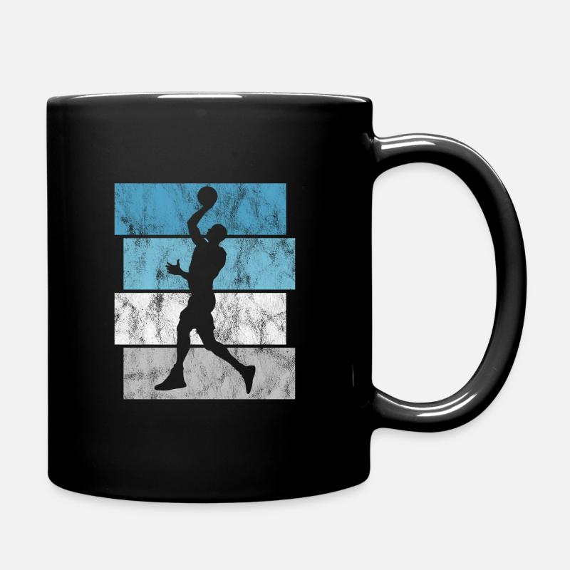 Basket basket basketteur basketteur - Mug uni - noir