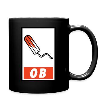 OB - Ey - Full Colour Mug - black - Right