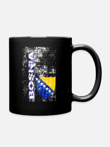 Bosnia - Mug uni - noir