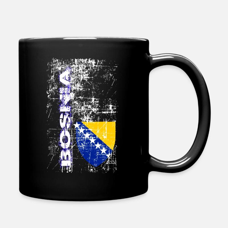 Bosnia - Mug uni - noir