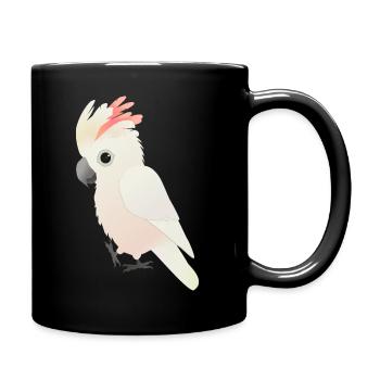 Cacatoès des Moluques - Mug uni - noir - Droite