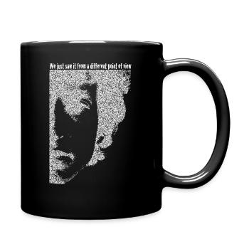 Pointilismus Dylan DylanArt Jack Joblin - Tasse einfarbig - Schwarz - Rechts