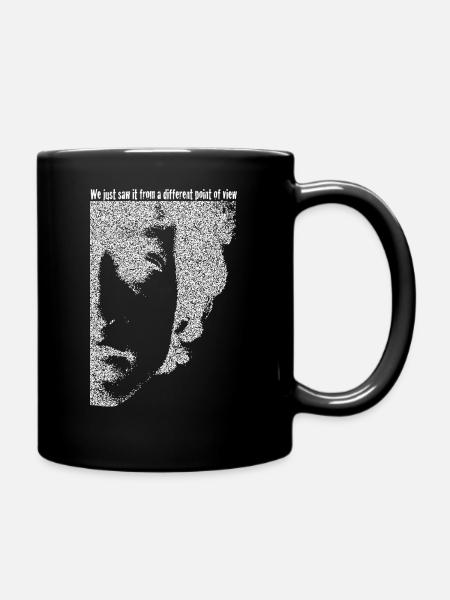 Pointilism Dylan DylanArt Jack Joblin - Full Colour Mug - black