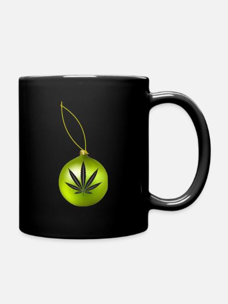 Unkraut Baubel - Tasse einfarbig - Schwarz