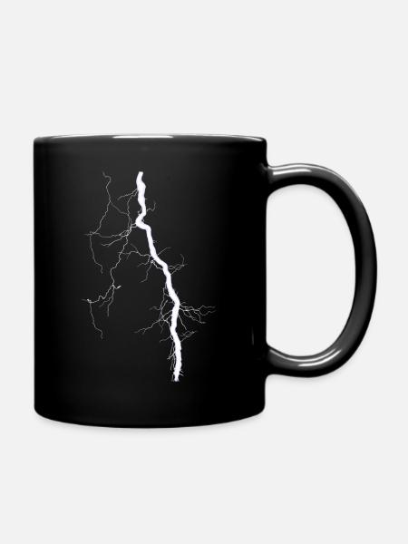 foudre - Mug uni - noir