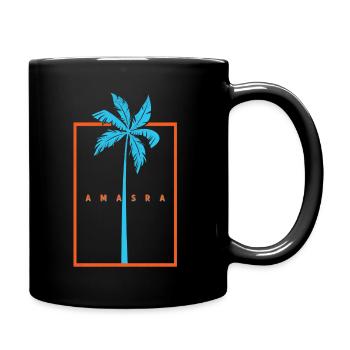 AMASRA BARTIN 74 Geschenk Cesmi Cihan Geschenkidee - Tasse einfarbig - Schwarz - Rechts