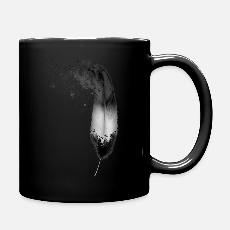Plume - Mug uni - noir