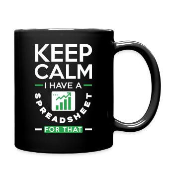 Data Engineering Datenanalyse Business - Tasse einfarbig - Schwarz - Rechts