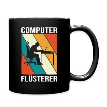 Programmierer Informatiker Informatik - Tasse einfarbig - Schwarz - Rechts