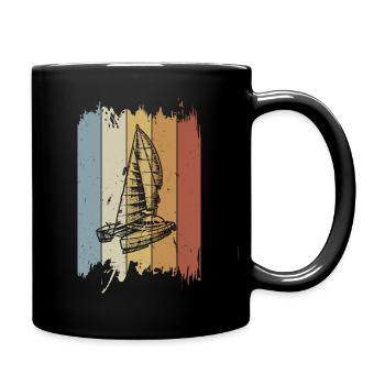 Catamaran - Full Colour Mug - black - Right