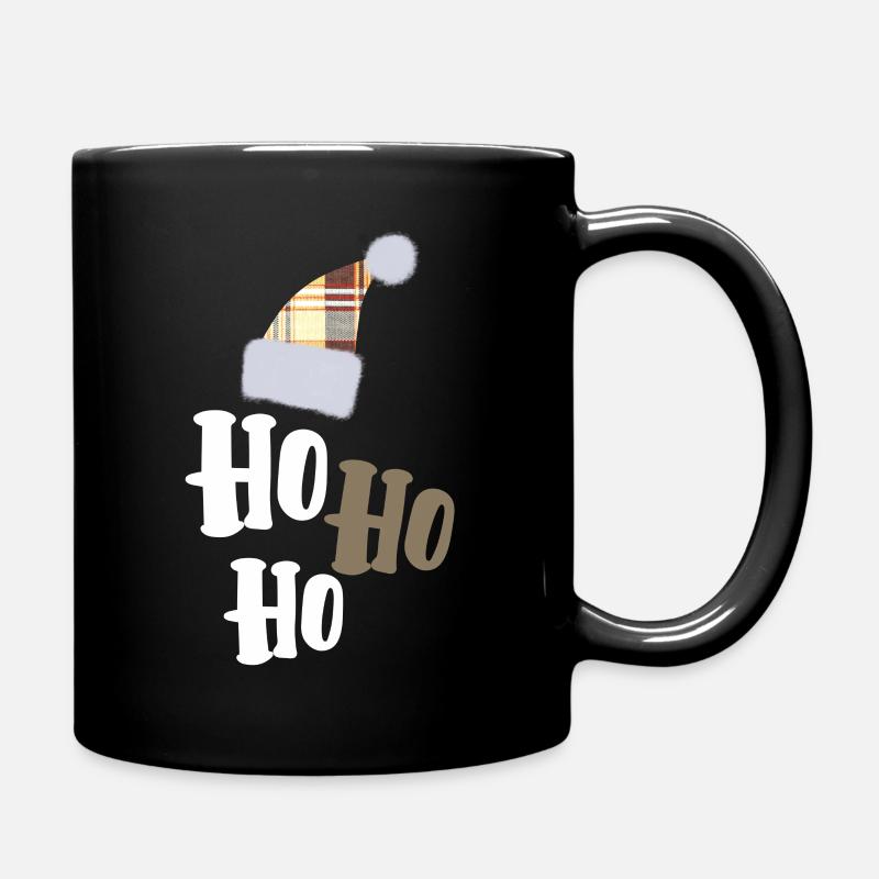 Ho ho ho! - Tasse einfarbig - Schwarz