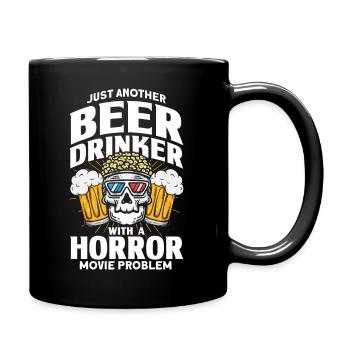 Movie Lovers Horror Movie Horror Movies Gift - Full Colour Mug - black - Right