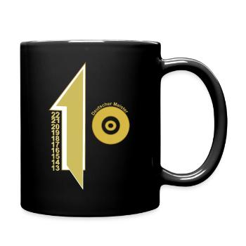 Deutscher meister Bayern Meistershirt 10x - Tasse einfarbig - Schwarz - Rechts