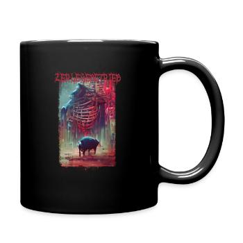 ZERLEGEBETRIEB001 - Tasse einfarbig - Schwarz - Rechts