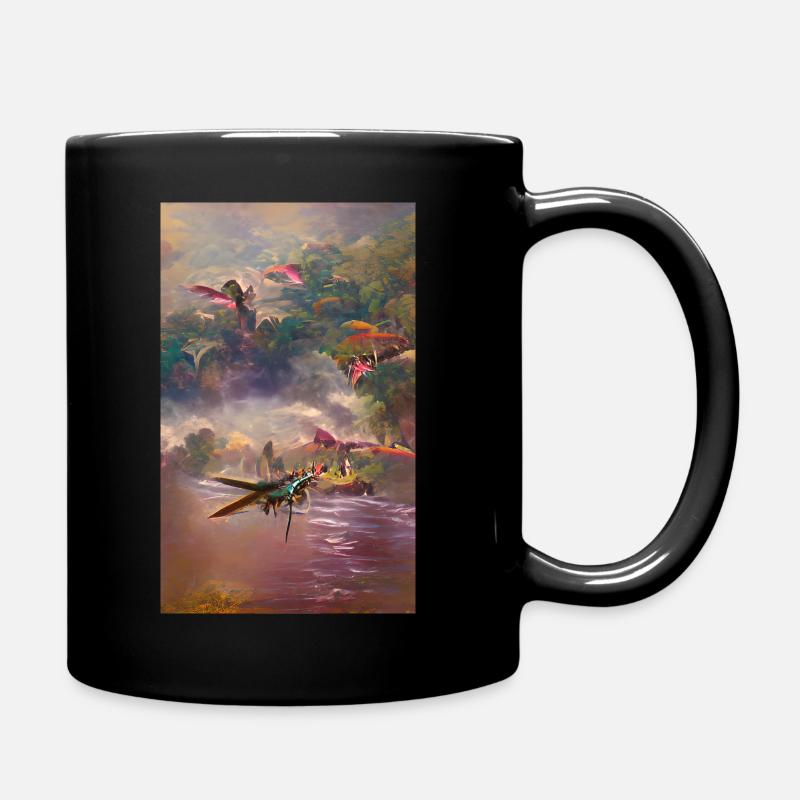 Dragon-fly - Tasse einfarbig - Schwarz